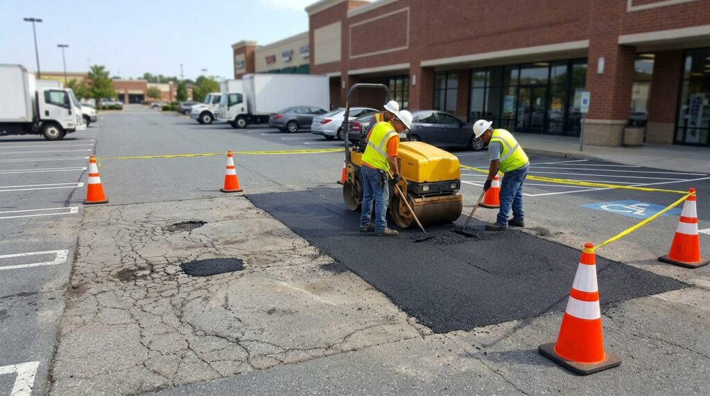 Keeping Commercial Lots Safe and Functional