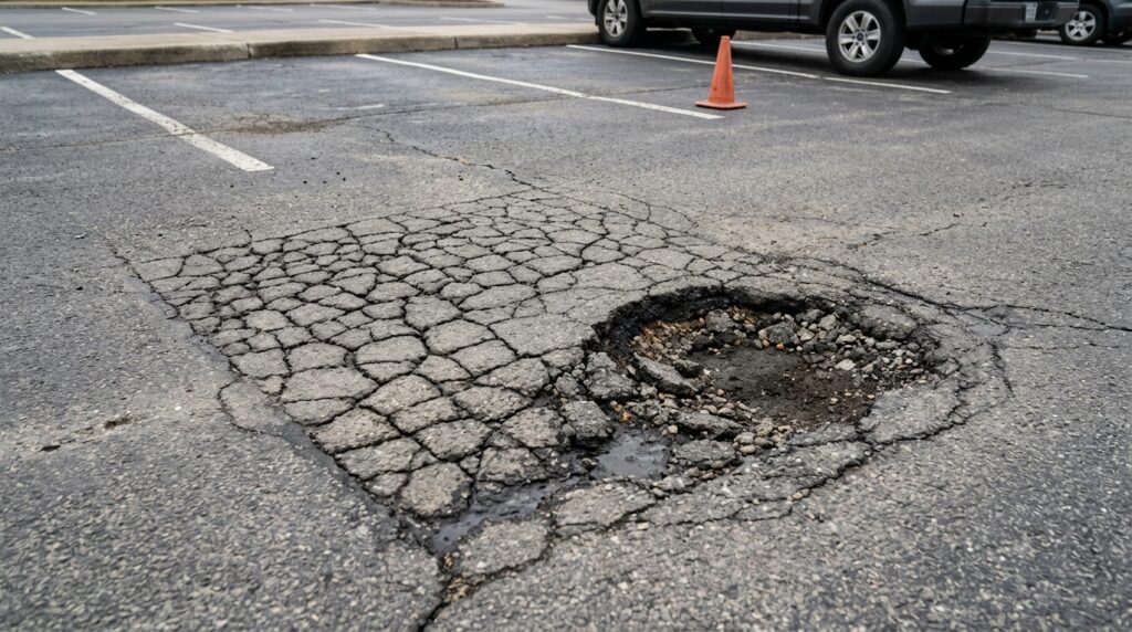 Common Asphalt Problems and What Causes Them